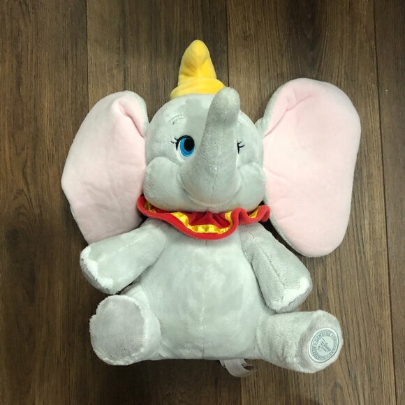 Disney Original Dumbo Beanbag Plush Plushie Soft Cute Pillow 15in - Picture 1 of 5